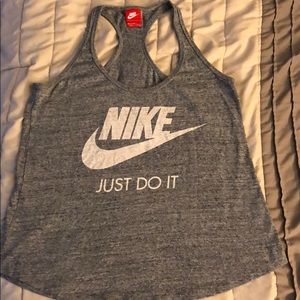 Gray Nike Medium Tank Top